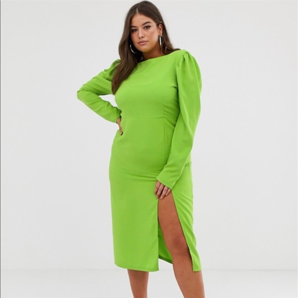 Long Sleeves Midi Dress - Picture 4 of 6
